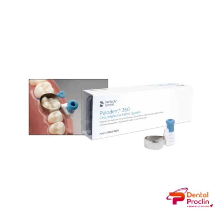 Matriz Seccional Pré-Contornada Palodent 360 - Dentsply