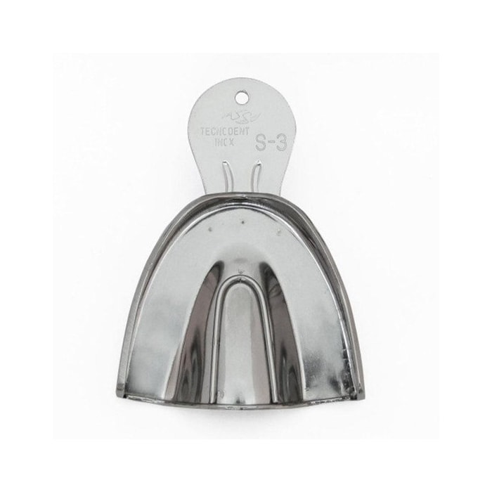 Moldeira Adulto Dentado Lisa Inox- Tecnodent
