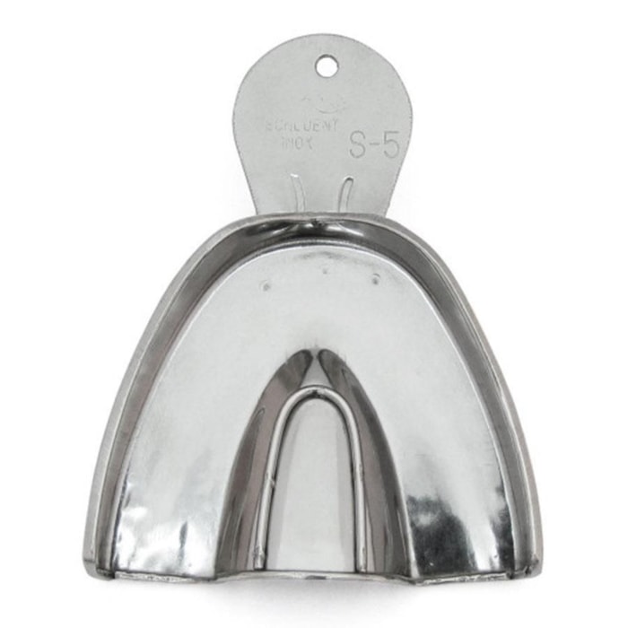 Moldeira Adulto Dentado Lisa Inox- Tecnodent