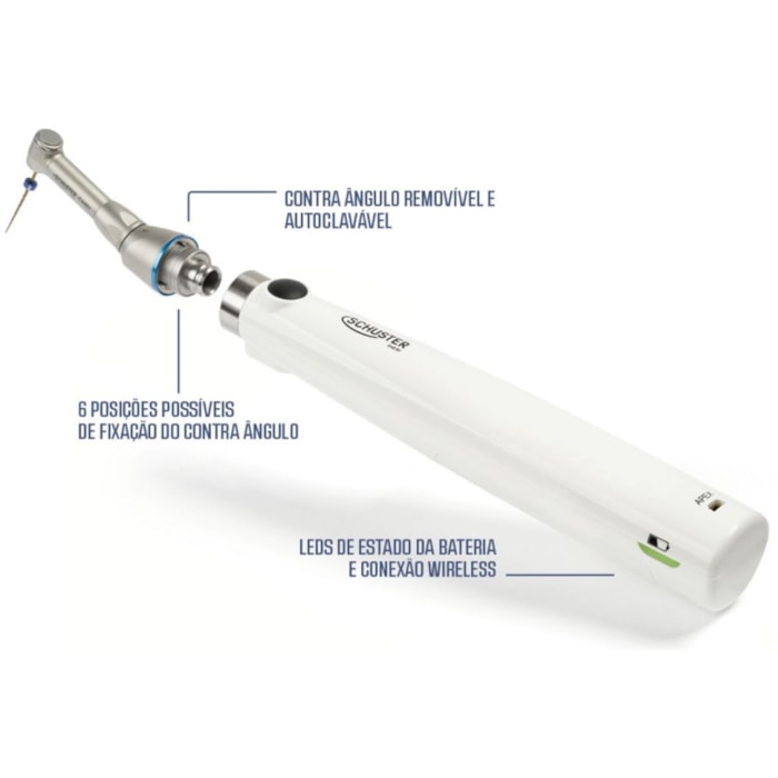 Motor Endodôntico com Localizador Apical Sensory Bivolt - Schuster