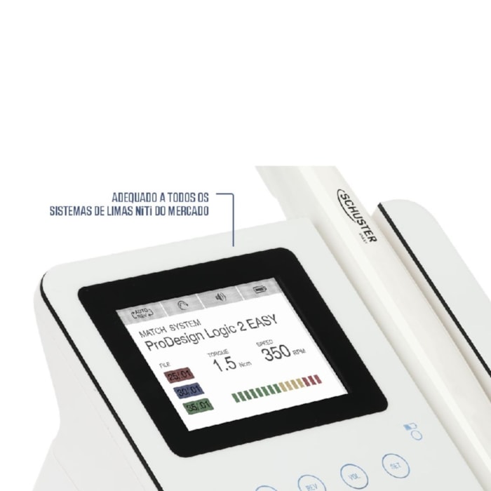 Motor Endodôntico com Localizador Apical Sensory Bivolt - Schuster