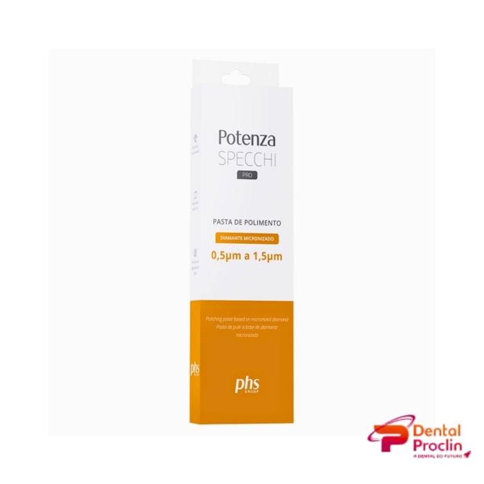 Pasta de Polimento Diamantada Potenza Specchi PRO 0,5 A 1,5 - PHS