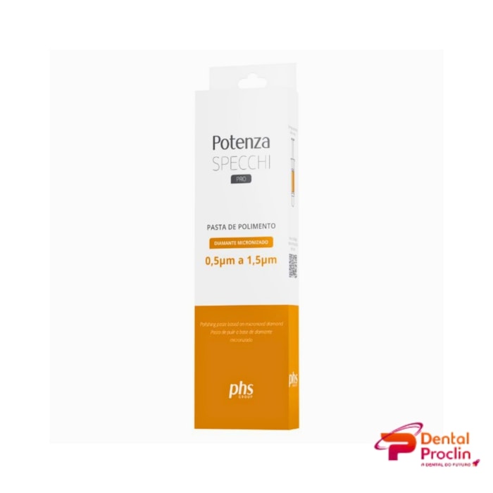 Pasta de Polimento Diamantada Potenza Specchi PRO 0,5 A 1,5 - PHS