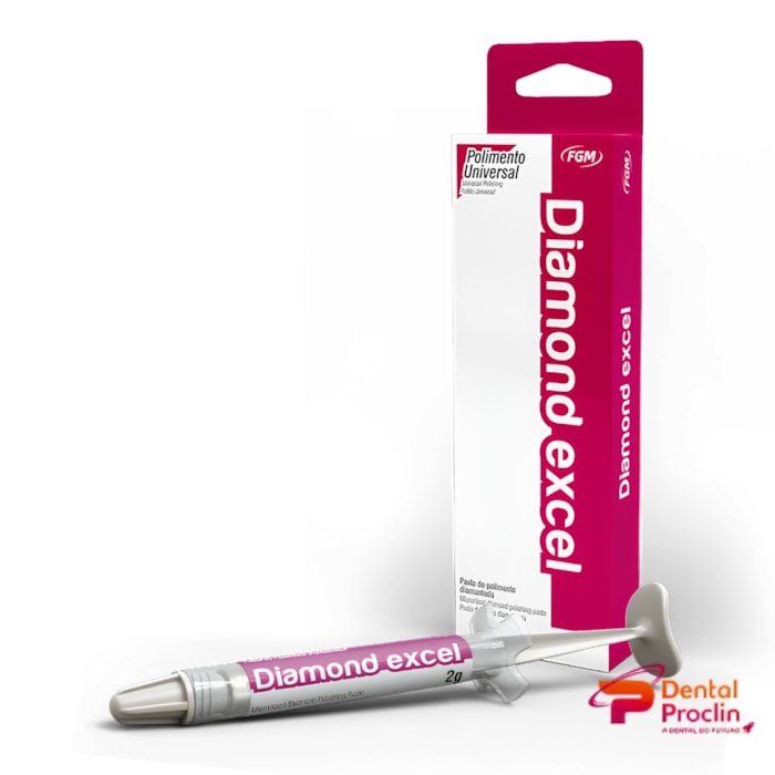 Pasta de Polimento Diamond Excel - FGM - Validade: 10/26