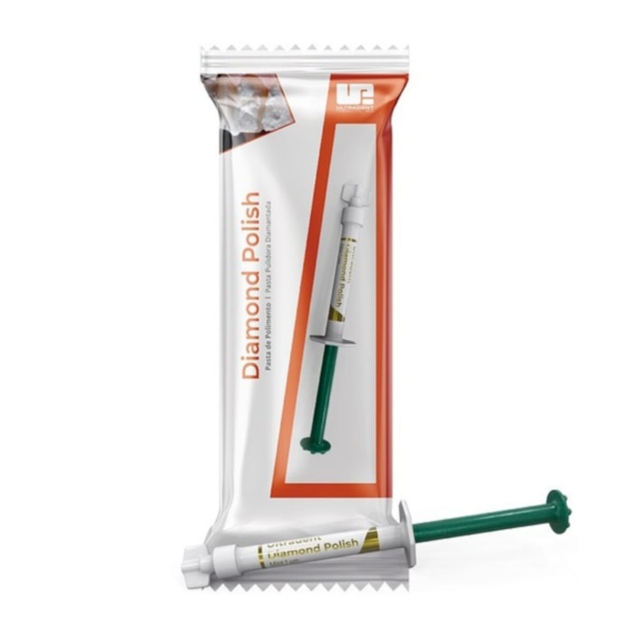 Pasta de Polimento Diamond Polish Mint 2 Seringas Ultradent Dental Proclin