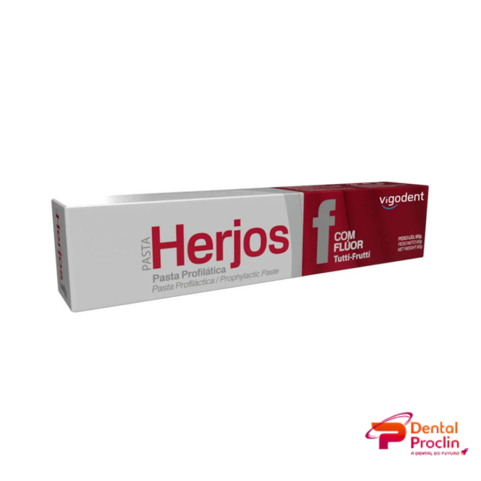 Pasta Profilática Herjos com Flúor - Vigodent