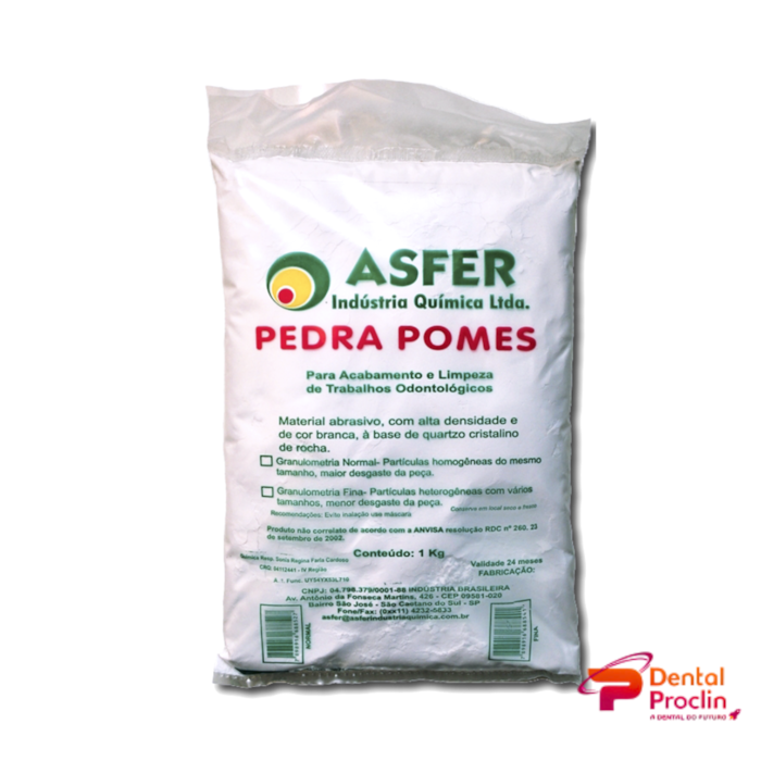 Pedra Pomes 1kg - Asfer
