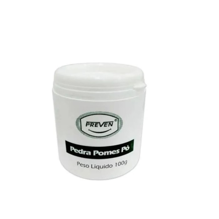 Pedra Pomes Extra Fina Po 100gr - Preven  Validade: 11/23