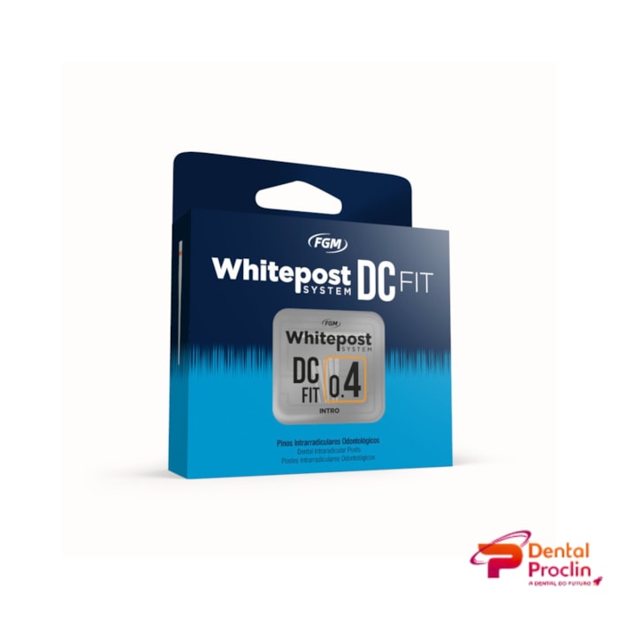 Pino de Fibra de Vidro WhitePost DC FIT Intro Kit com 5 Pinos + Broca - FGM