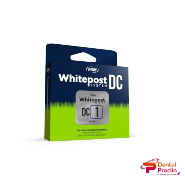 Pino de Fibra de Vidro WhitePost DC Intro Kit com 5 Pinos + Broca - FGM