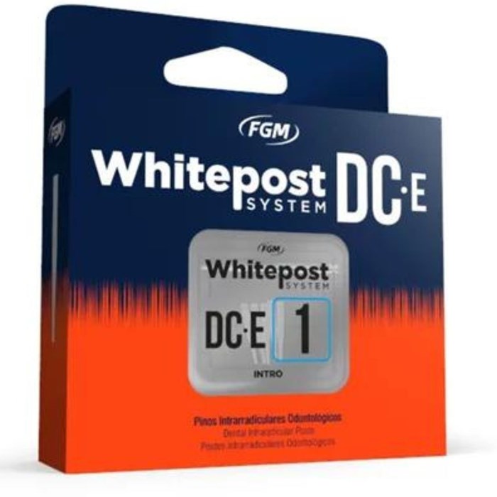 Pino de Fibra de Vidro Whitepost System DC-E Intro - FGM 