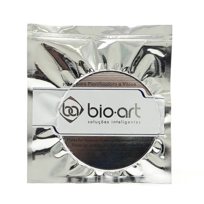 Placa para Moldeira Cristal 2mm com 5 unidades - Bio Art