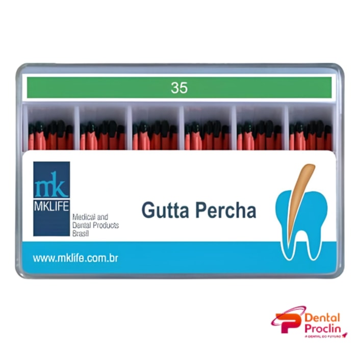 Ponta de Gutta Percha - MK Life