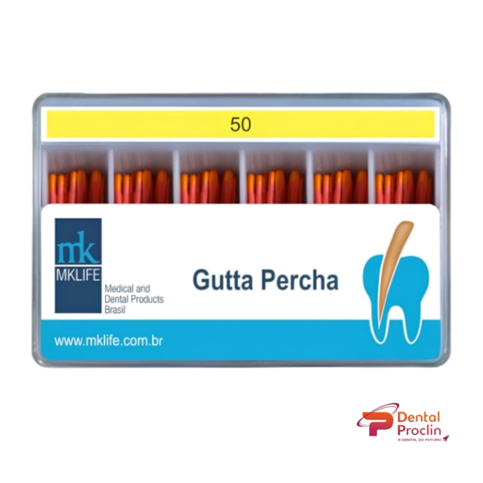 Ponta de Gutta Percha - MK Life   Validade: 01/27