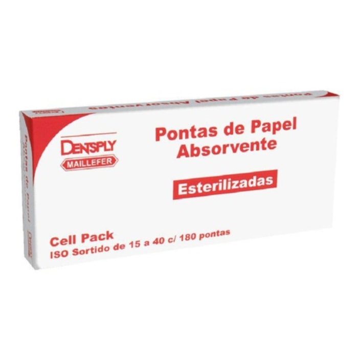 Ponta de Papel Absorvente  Cell Pack - Dentsply