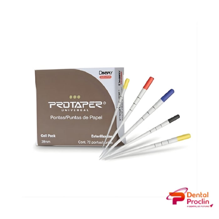Ponta de Papel Absorvente Cellpack Protaper - Dentsply