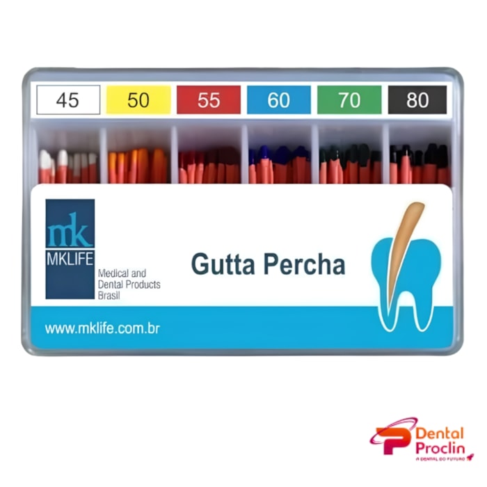 Ponta de Gutta Percha - MK Life