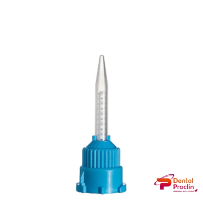 Ponta Misturadora T-Mixer Ø 3,2mm Azul-claro 1:1/2:1 com 10 - MixPac