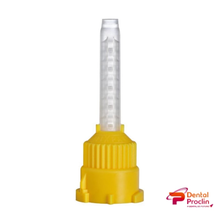 Ponta Misturadora T-Mixer Ø Amarelo 4,2mm com 20 - MixPac