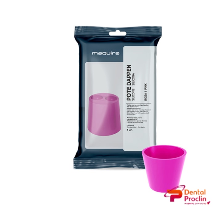 Pote Dappen Silicone - Maquira