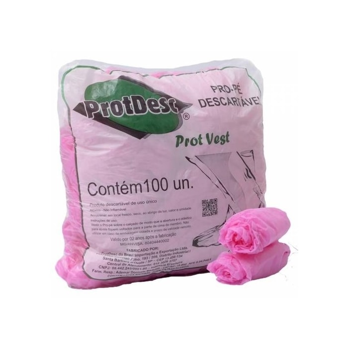 Propé Descartável 20g - Preto - Protdesc Validade: 11/26