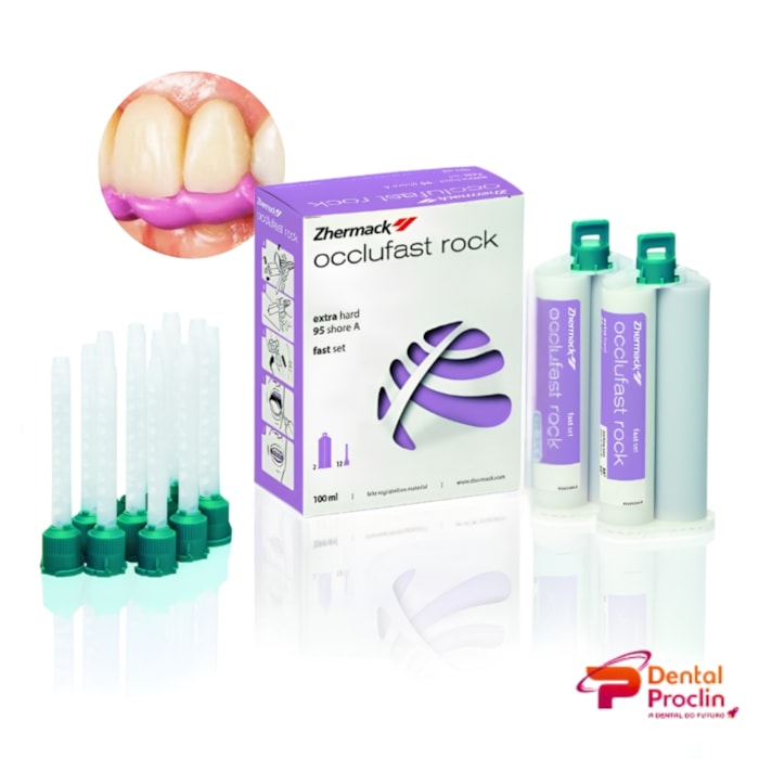 Registro Oclusal Occlufast Rock - Zhermack