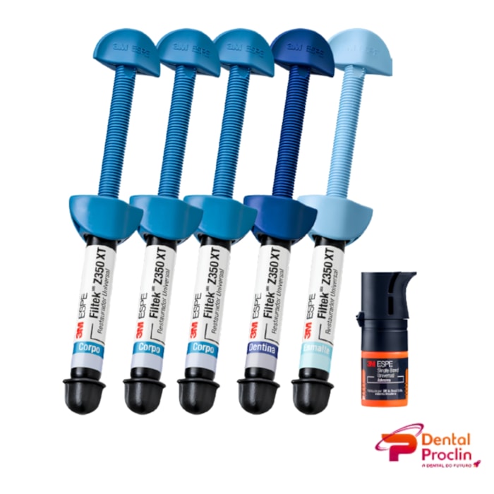 Resina 3M™ Filtek™ Z350 XT + Adesivo 3M™ Single Bond™ Universal + Necessaire Kit - Solventum
