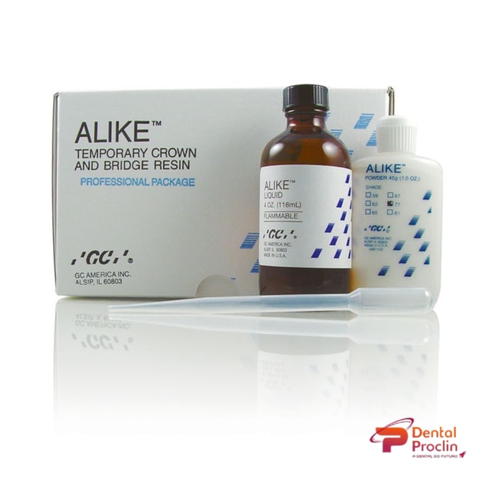 Resina Acrílica Autopolimerizável Alike Kit - GC Validade: 03/26