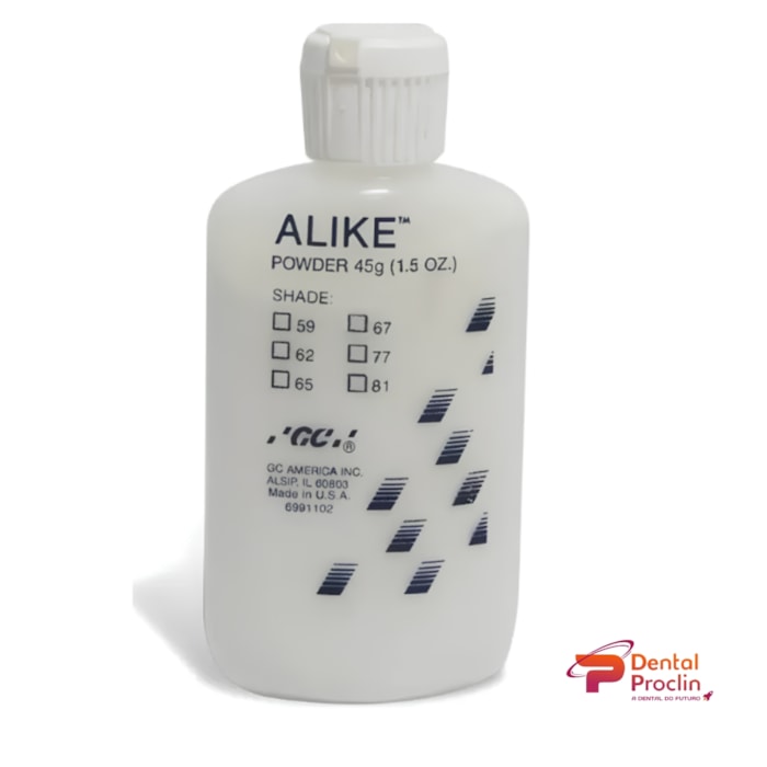 Resina Acrílica Autopolimerizável Alike Pó - GC  Validade: 01/26