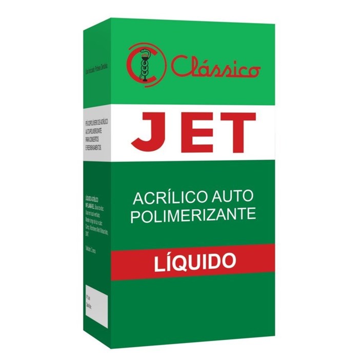 Resina Acrílica Autopolimerizável Jet 1000ml Líquido - Clássico