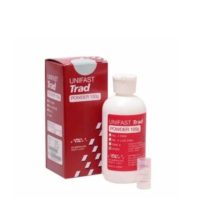 Resina Acrílica Unifast Trad em Pó Ivory - GC