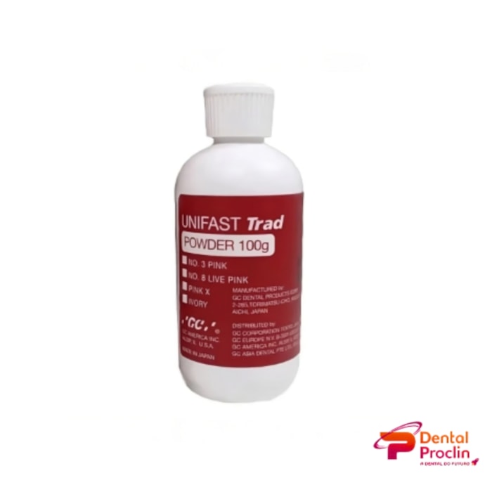 Resina Acrílica Unifast Trad em Pó Ivory - GC