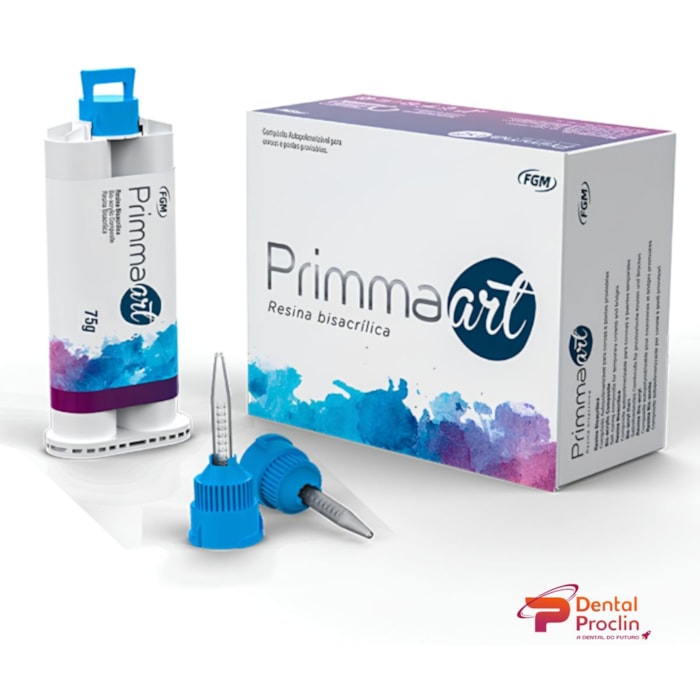 Resina Bisacrílica Primma Art com 75g + 10 ponteiras - FGM