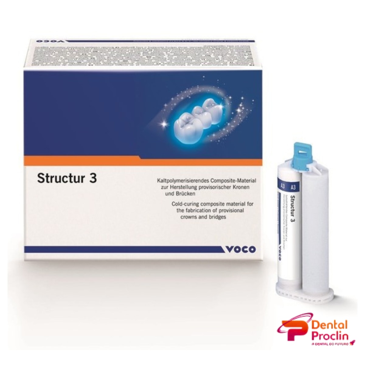 ユウカリン1 Resina Bisacrílica Structur 3 - Voco