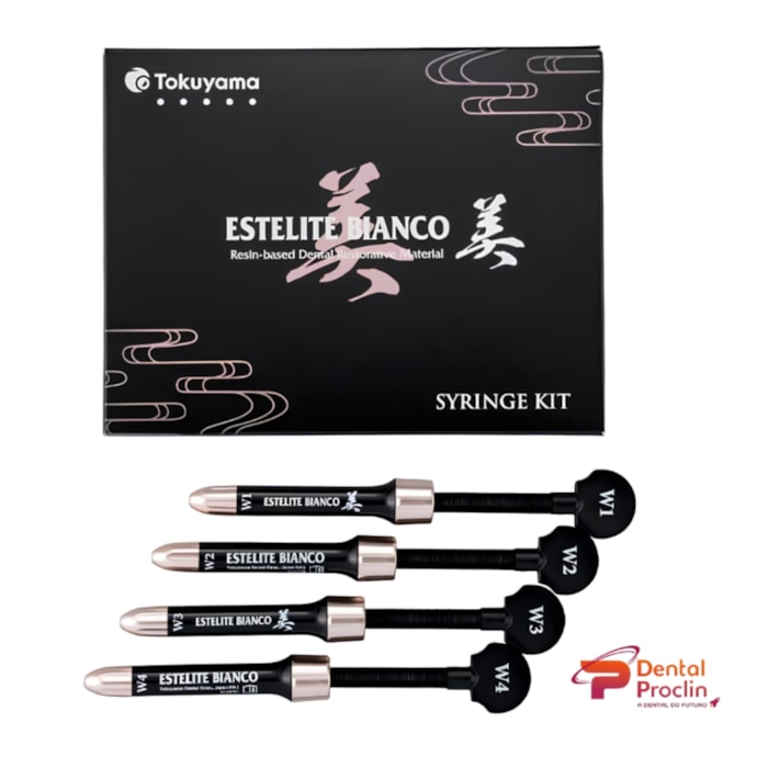 Resina Estelite Bianco Kit (Cor: W1, W2, W3, W4) - Tokuyama