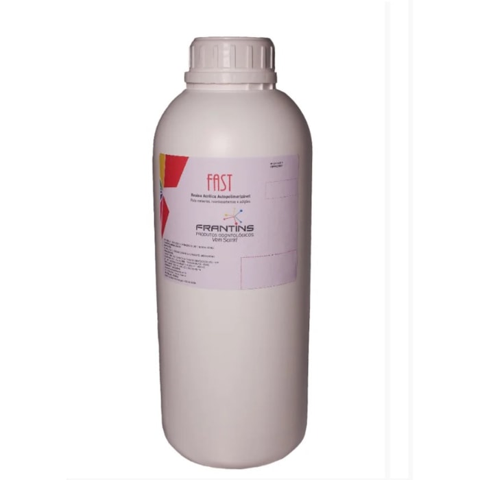 Resina Fast Incolor 1Kg - Frantins