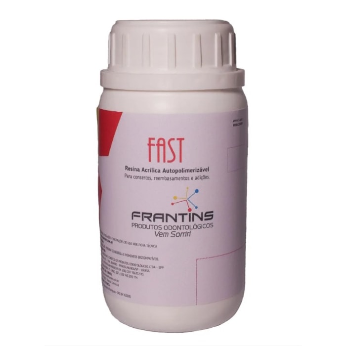 Resina Fast Incolor 225g - Frantins