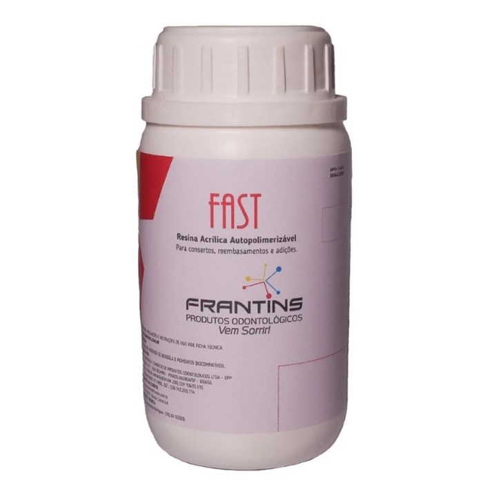 Resina Fast Refil Rosa 225g - Frantins