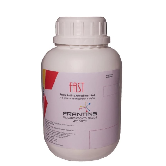 Resina Fast Rosa 450g - Frantins