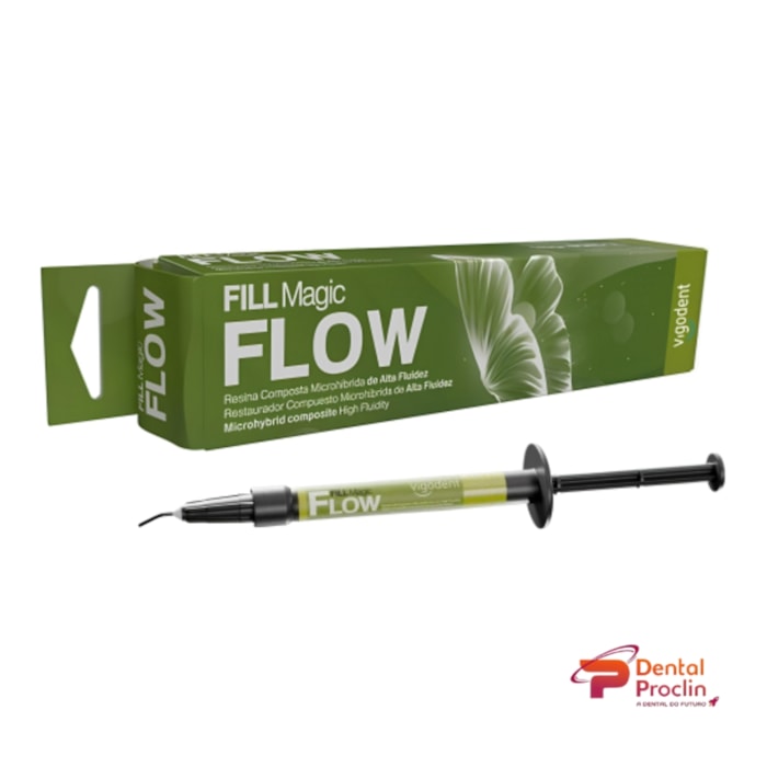 Resina Fluída Fill Magic Flow - Vigodent Validade: 11/26