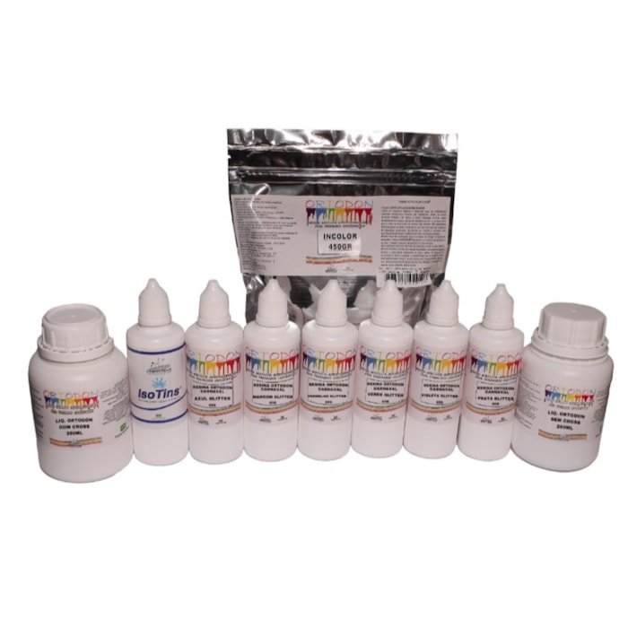 Resina Ortodon Carnaval Kit - Frantins