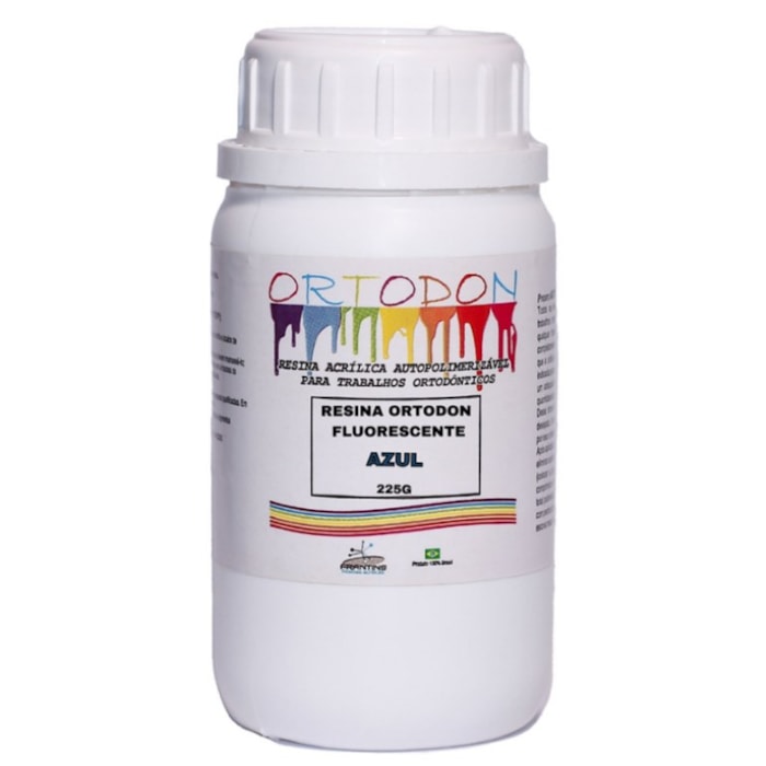 Resina Ortodon Fluorescente 225g - Frantins