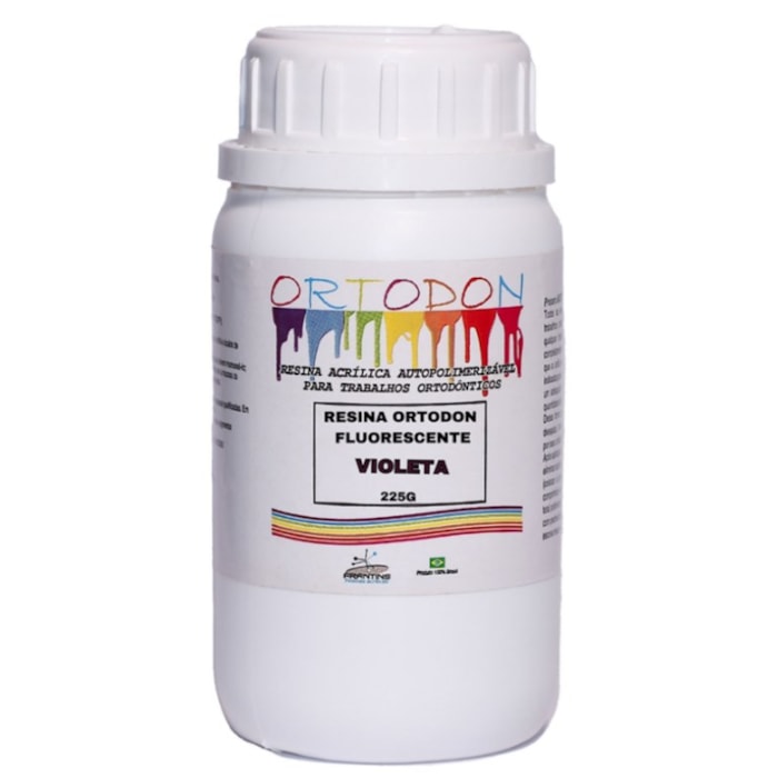 Resina Ortodon Fluorescente 225g - Frantins
