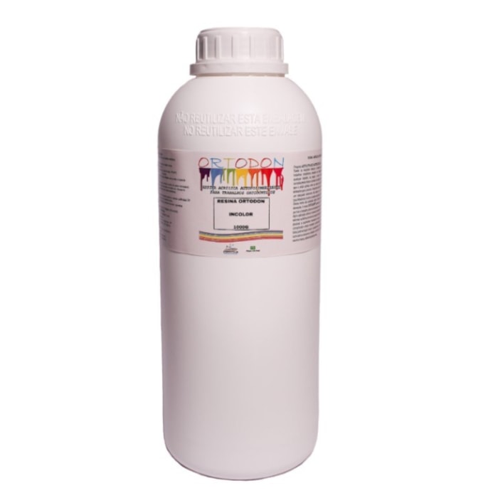 Resina Ortodon Incolor 1Kg - Frantins