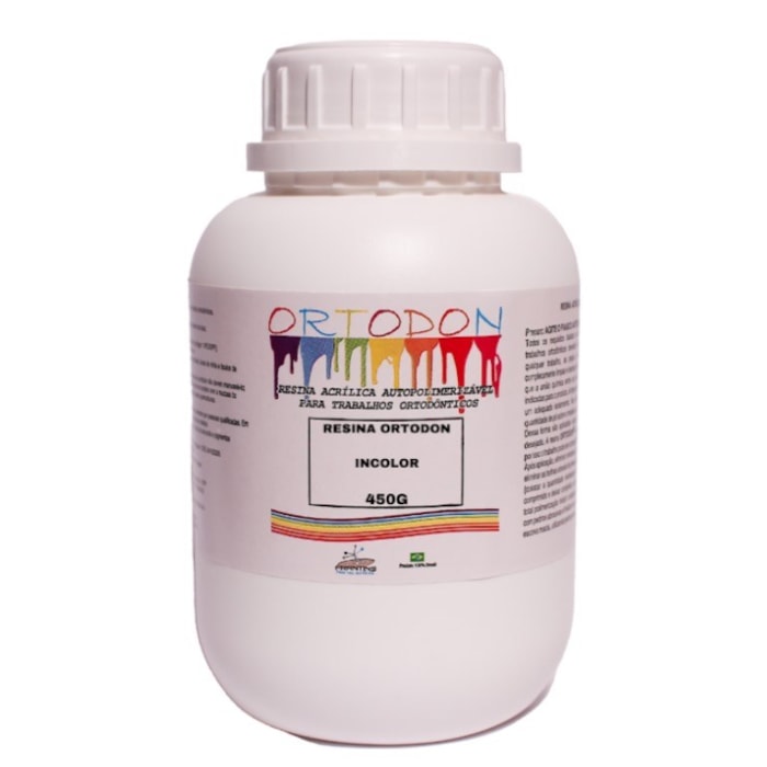 Resina Ortodon Refil Incolor 450g - Frantins