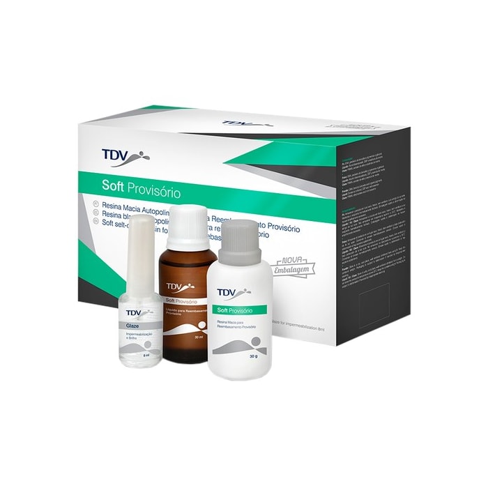 Resina Soft Provisório Kit - TDV