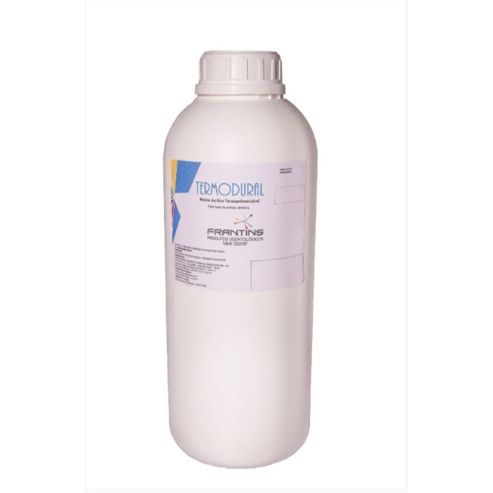 Resina Termodural Incolor sem Veias 1Kg - Frantins