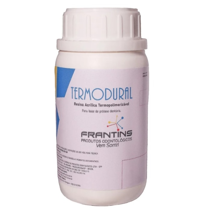Resina Termodural Incolor sem Veias 225g - Frantins