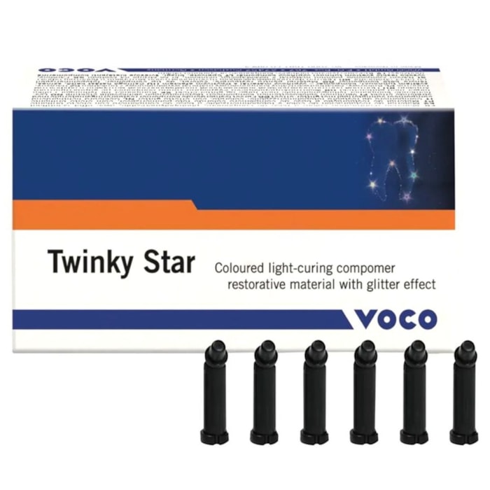 Resina Twinky Star Cápsulas 25 x 0,25g - Voco Validade: 11/25