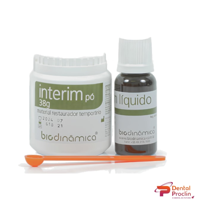 Restaurador Provisório Interim Kit - Biodinâmica